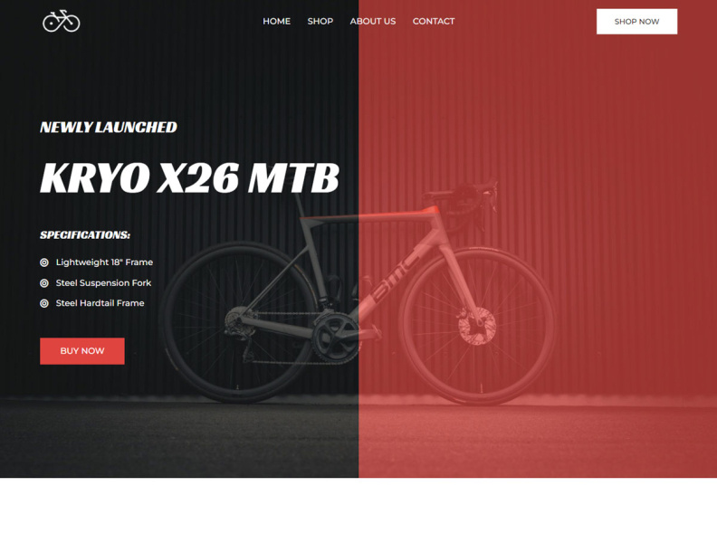 Dribbble - cycle-shop-02-home.jpg by Shaikh Nazmul