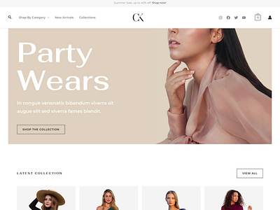 Fashion website