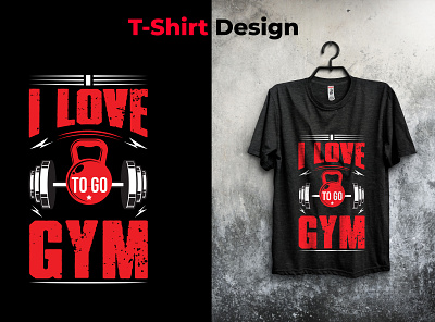 GYM T-Shirt Design. poster