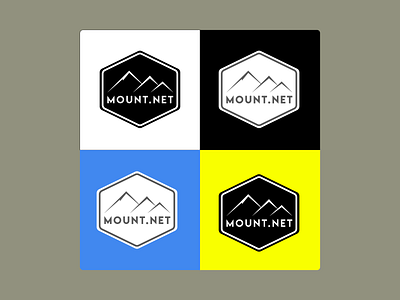 MOUNT.NET (Wi-Fi Provider Logo) branding design graphic design illustration internet logo sketch