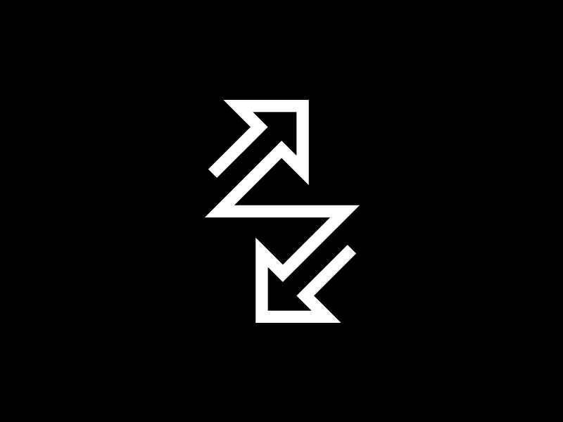 Band logo WIP alternative arrow band band logo branding indie logo music post rock s