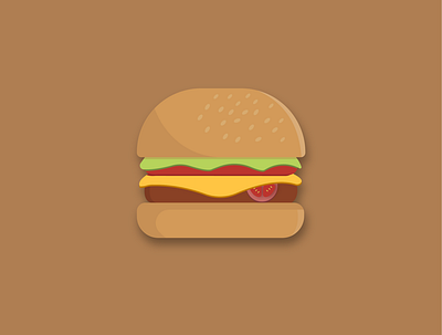 Burger burger design graphic design illustration motion graphics vector