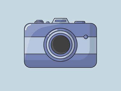 Camera animation design graphic design ill illustration logo motion graphics ui vector