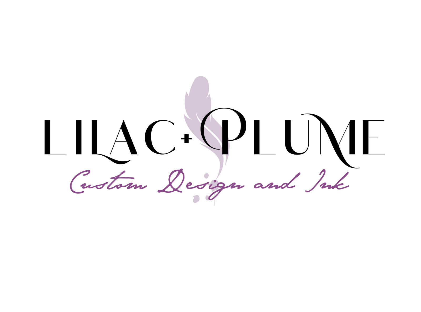 Lilac + Plume Logo Development By Maud Concepts On Dribbble