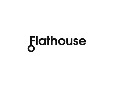 Flathouse branding logo logotype mark sign