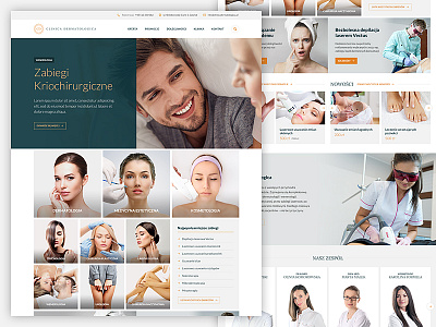 Clinica Dermatologica homepage beauty clinica dermatology healthcare web website www