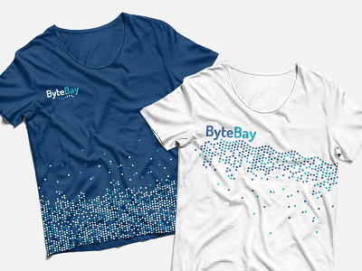 ByteBay T-shirt branding ci conference corporate dots identity it no photo print programming t shirt training