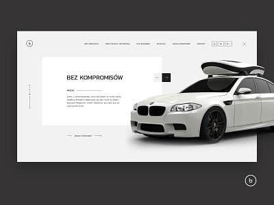 Bolee Homepage 3/4 auto automotive box car e commerce ui ux web web design webdesign