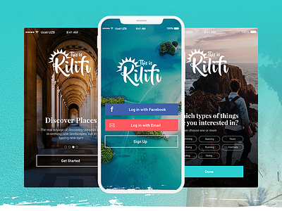 Kilifi App app design mobile ui ux