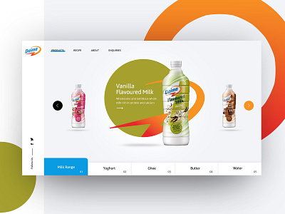 Daima Product Page interaction design ui