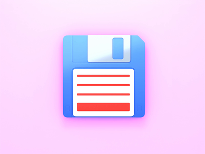 Total commander icon restyle 3d appicon blender blender3d floppy floppy disk