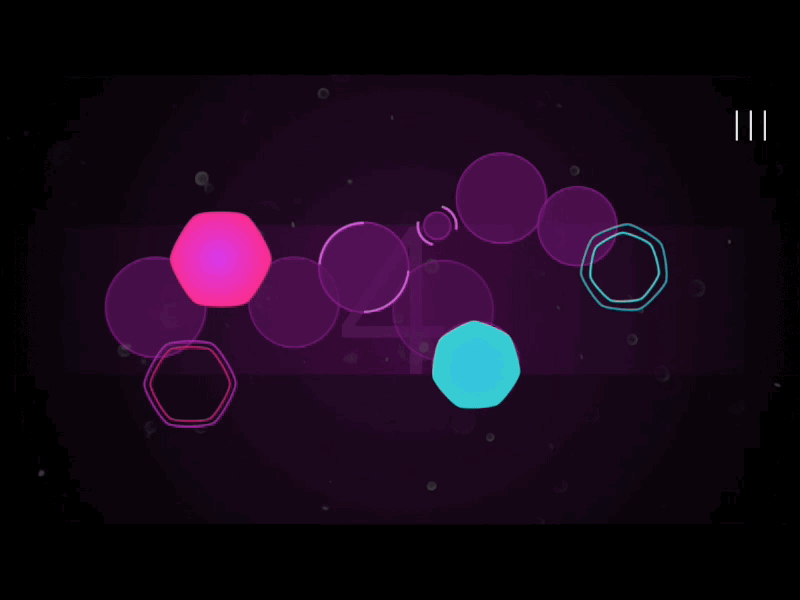 Hexagons. iOS Game app game geometry ios mobile