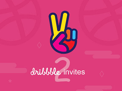 2 Dribbble Invites