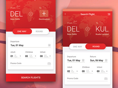 Flight booking App app design flight booking app app icon design mobile app ux design visual design