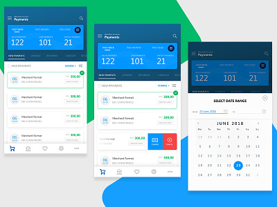 Mechant Payment Dashboard app design finance app icon design mobile app ux design visual design