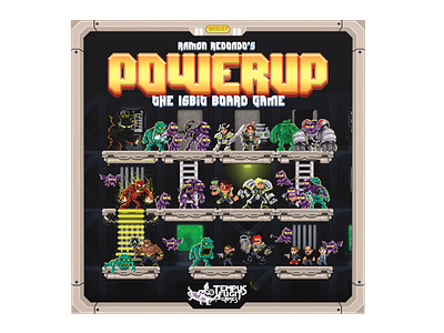 POWERUP the 16 bits board game