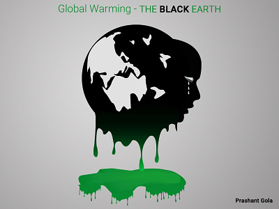 Global Warming Illustration global warming graphic design illustration illustrator vector graphic