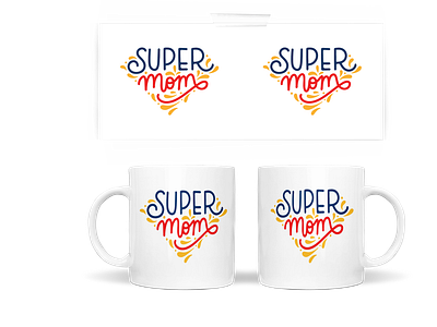 11 oz mug super mom template