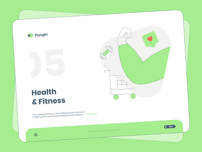 Psyight Home Page UI