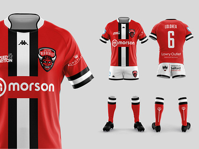 Salford Red Devils kit 2021