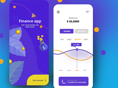 finance mobile app UI design 3d branding graphic design logo mobileappdesign mobiledesign ui uidesign uiux ux uxdesign webdesign websitedesign