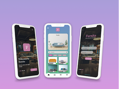 Furnite UI/UX Application design