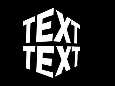 Cube Text