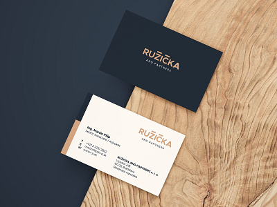 RUŽIČKA AND PARTNERS — Business Cards