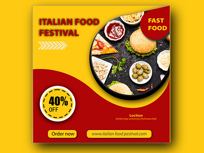 food poster design attractive design branding graphic design