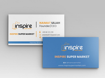 visiting card for your company