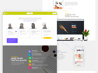Product Website 2 branding design illustration product website responsive ui ux vector website