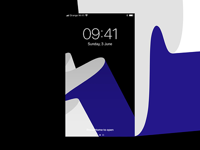 Wallpaper: shape abstract blue iphone iphone wallpaper poland shape shapes vector wallpaper wallpapers
