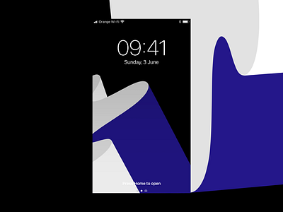 Wallpaper: shape abstract blue iphone iphone wallpaper poland shape shapes vector wallpaper wallpapers