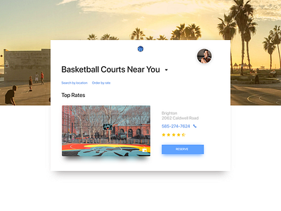 Find Basketball Courts Near You! app basketball court design dribbble ios ipad new reservation ui ux york