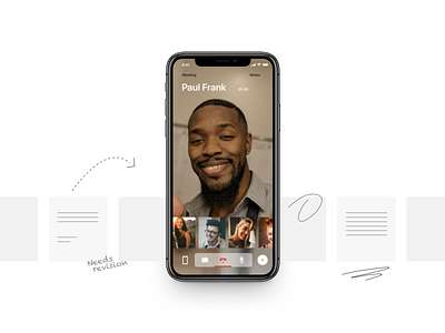 Sharetime App app call conference facetime ios iphone iphone x notes screen share ui ux