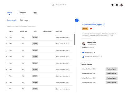 Context Metadata UI