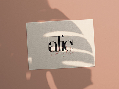 Logo - alie Nail Studio