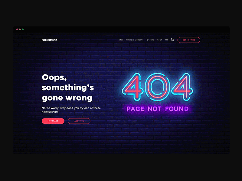 Error, 404