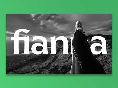 Fianna Website belfast branding design designer logo typography ui webdesign website