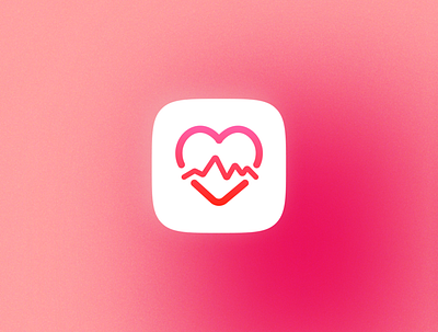 Daily UI 005 - Health App Icon Design 3d branding graphic design logo ui