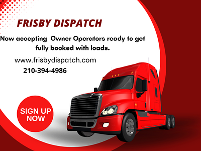 I did a digital flyer for my dispatch company on Canva flyer trucking