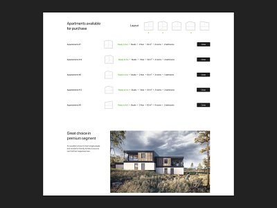 Valland || Website design || Main {3} branding design e commerce flat main real estate ui ux web