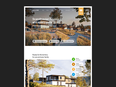 Valland || Website design || Main