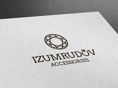 Разработка логотипа Izumrudov design logo