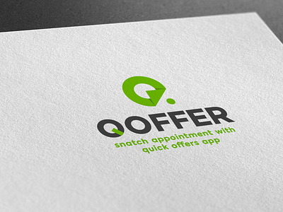 Разработка логотипа Qoffer branding design logo