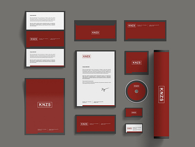 Фирменный стиль KNZS branding design