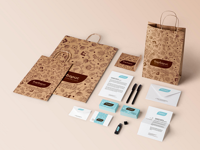 Фирменный стиль для БАРБАРИС branding design