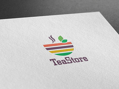 Разработка логотипа TeaStore design logo