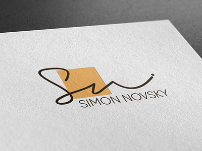 Разработка логотипа SIMONNOVSKY design logo