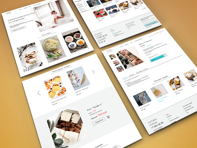 Дизайн сайта Natural Store design graphic design ui ux web design
